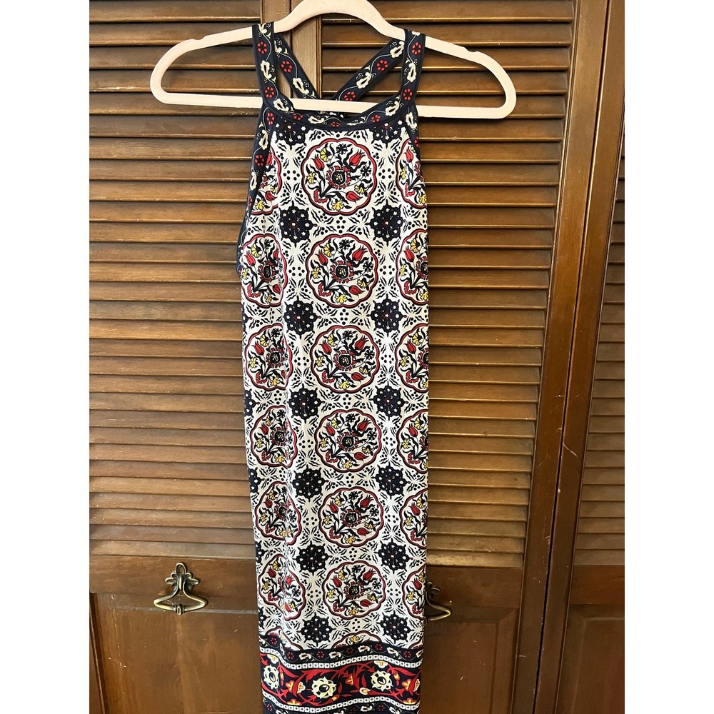 Max Studios Boho Style Halter Dress (Size L)
